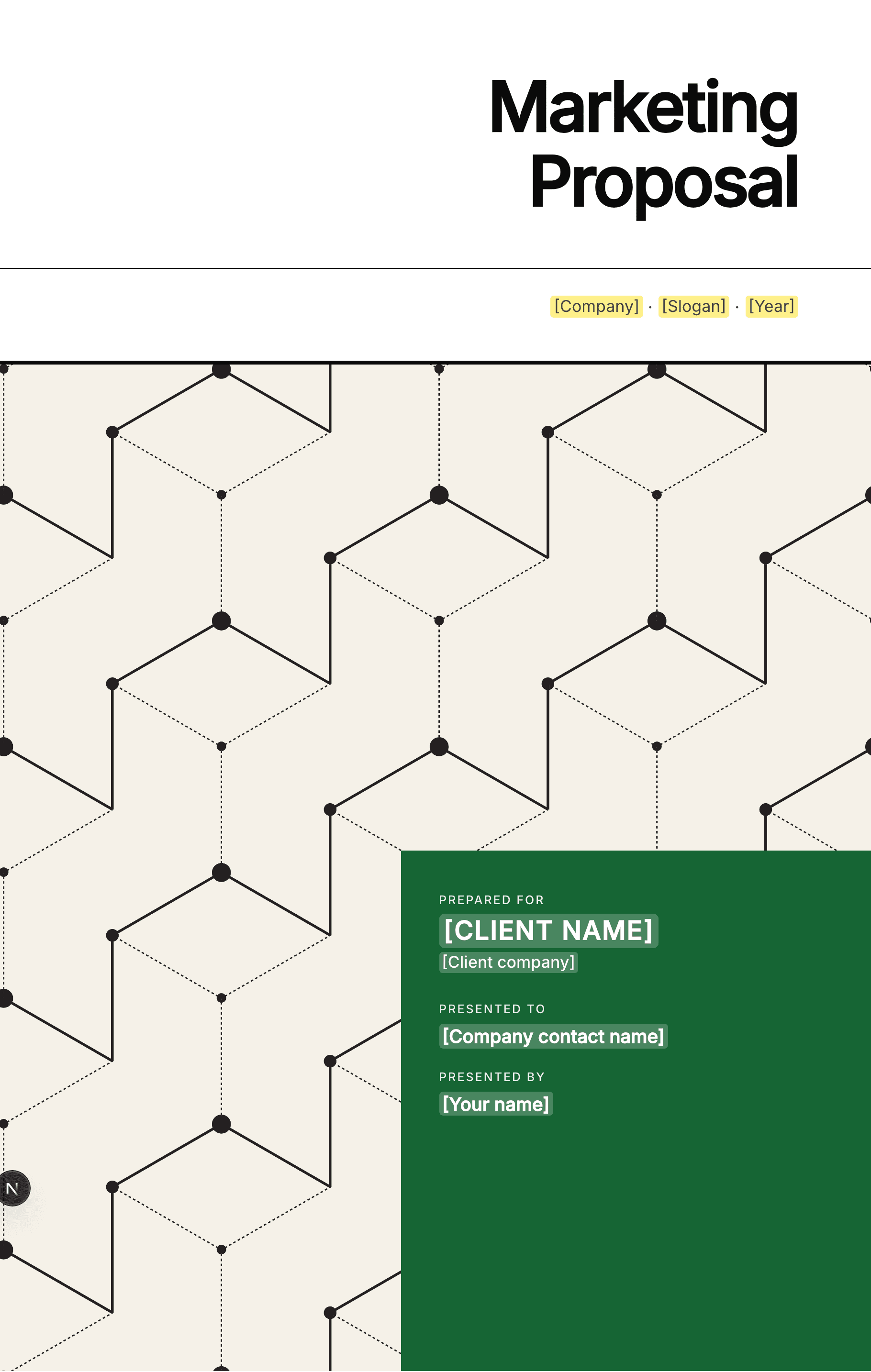 Marketing Proposal — Evergreen