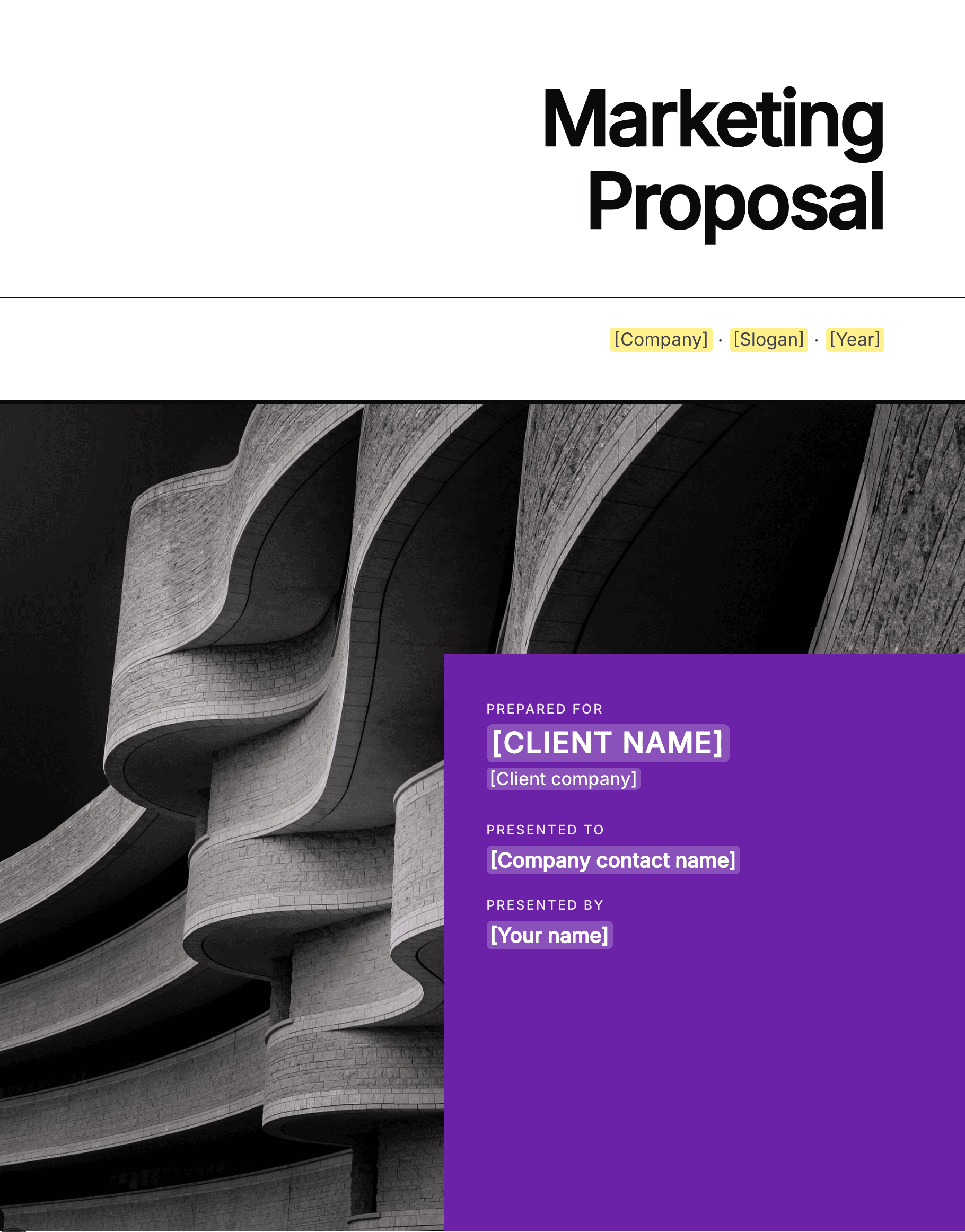 Marketing Proposal — Plum