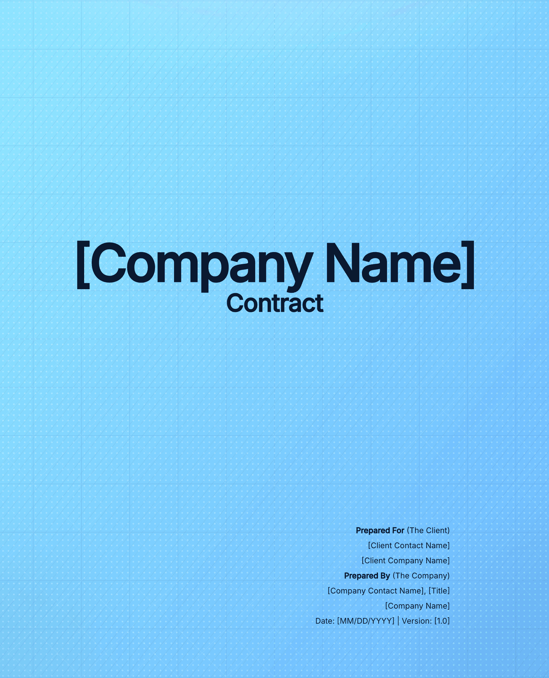 Master Services Agreement — Forest