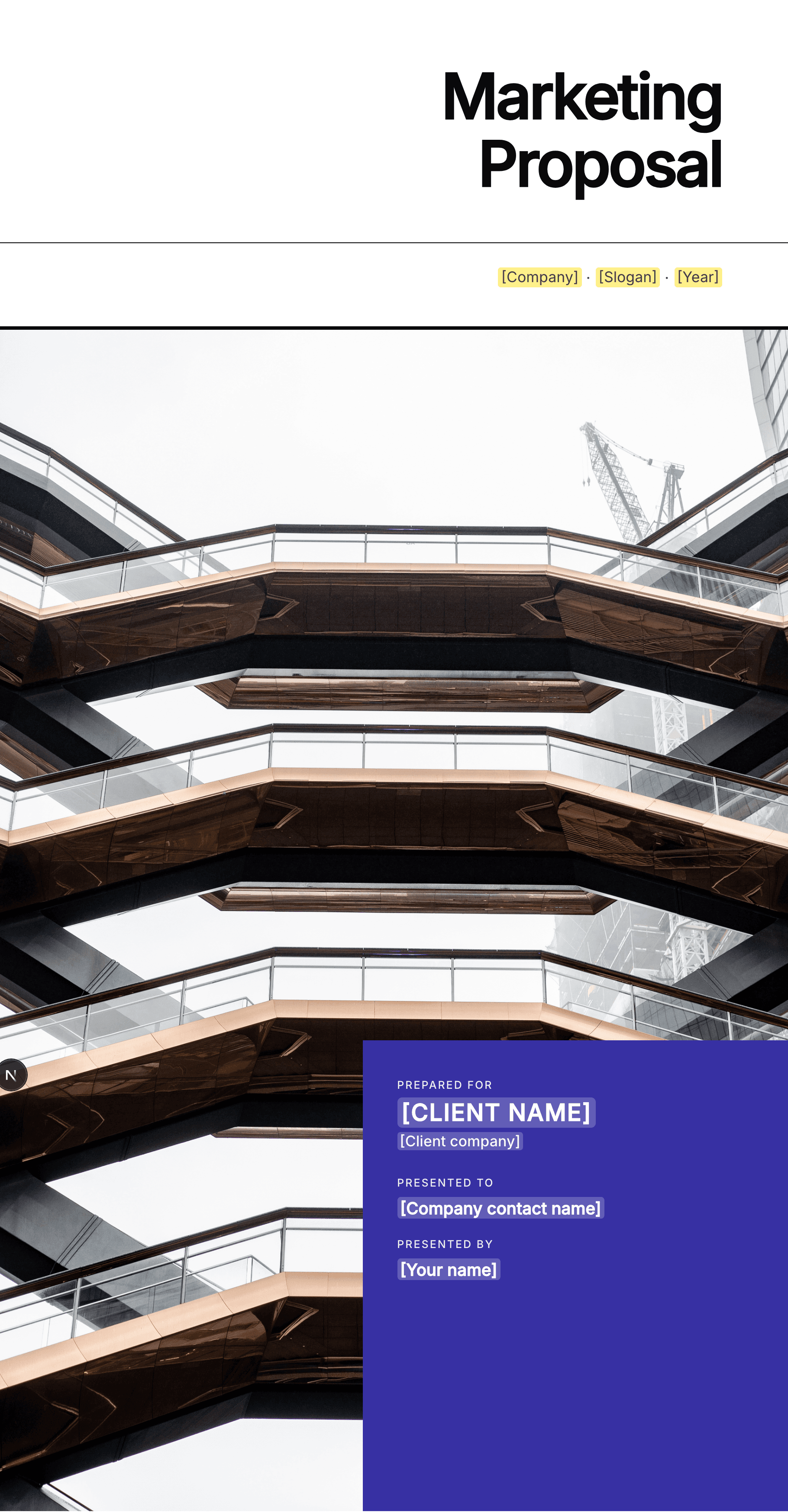 Marketing Proposal — Indigo